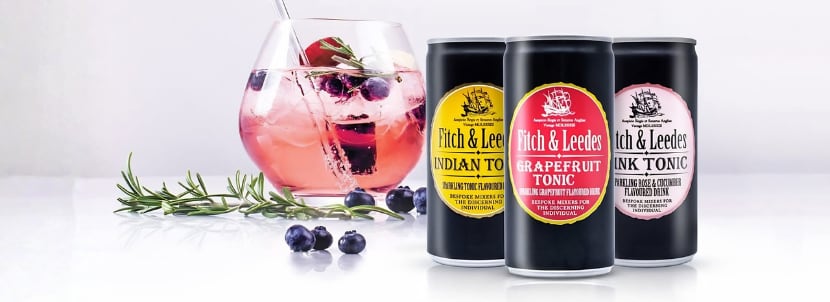 Fitch & Leeds mixers in cans