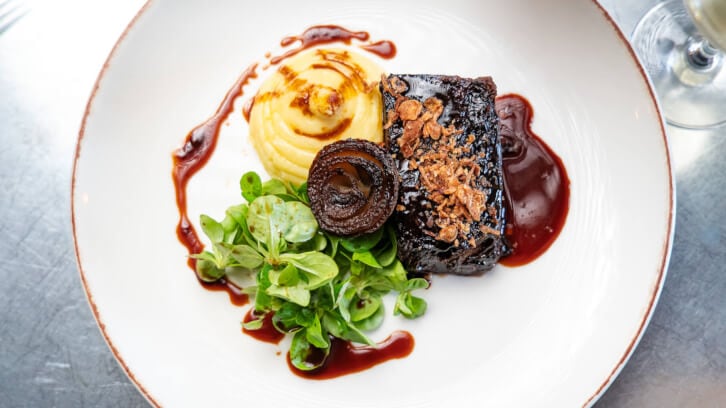 How to make: Braised short rib beef and clotted cream mash