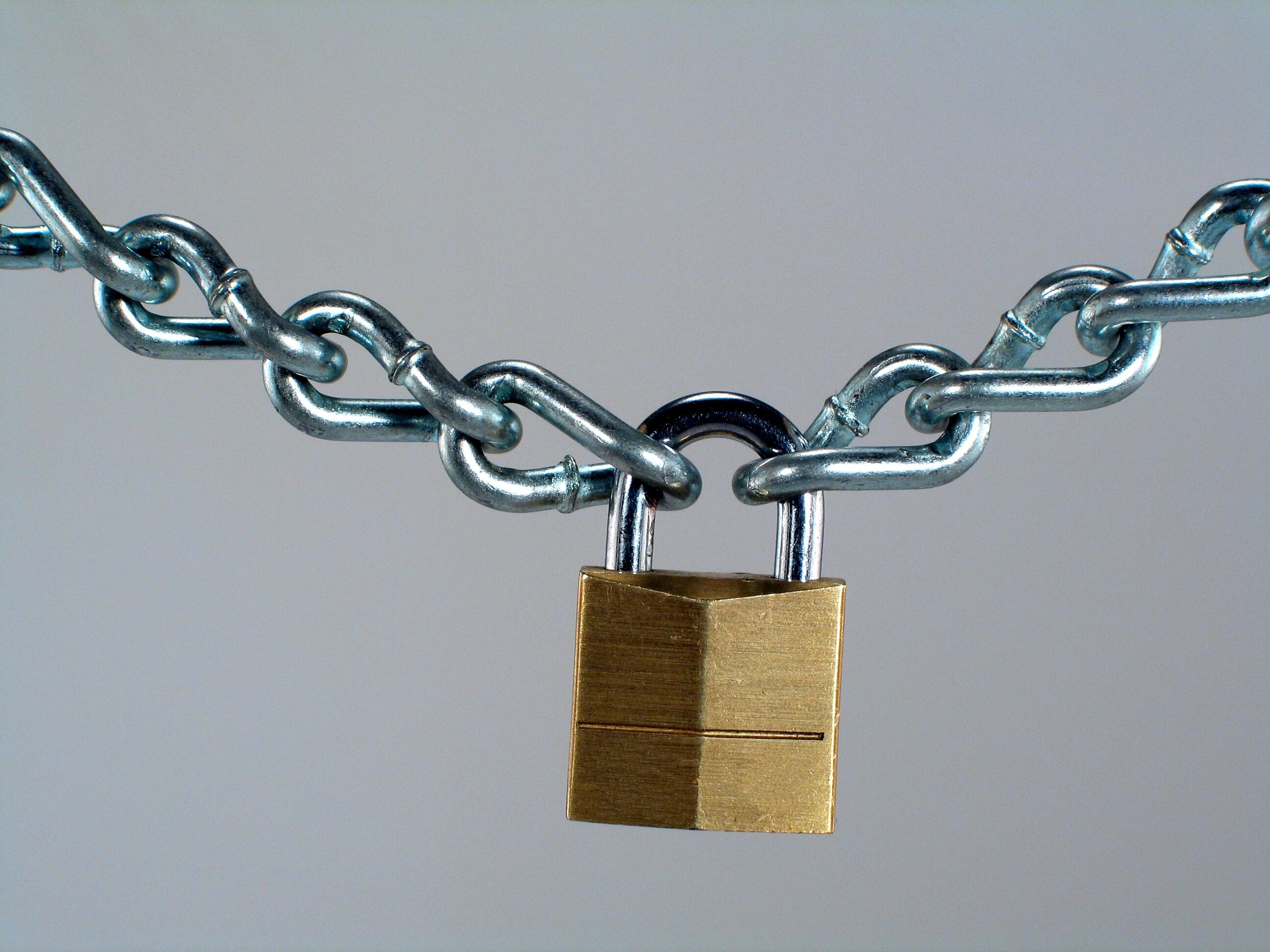 Padlock shows closure risk of large properties if Government's proposed business rates surcharge is implemented