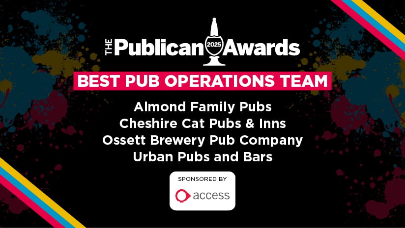 Meet the 2025 finalists: Best Pub Operations Team, sponsored by Access