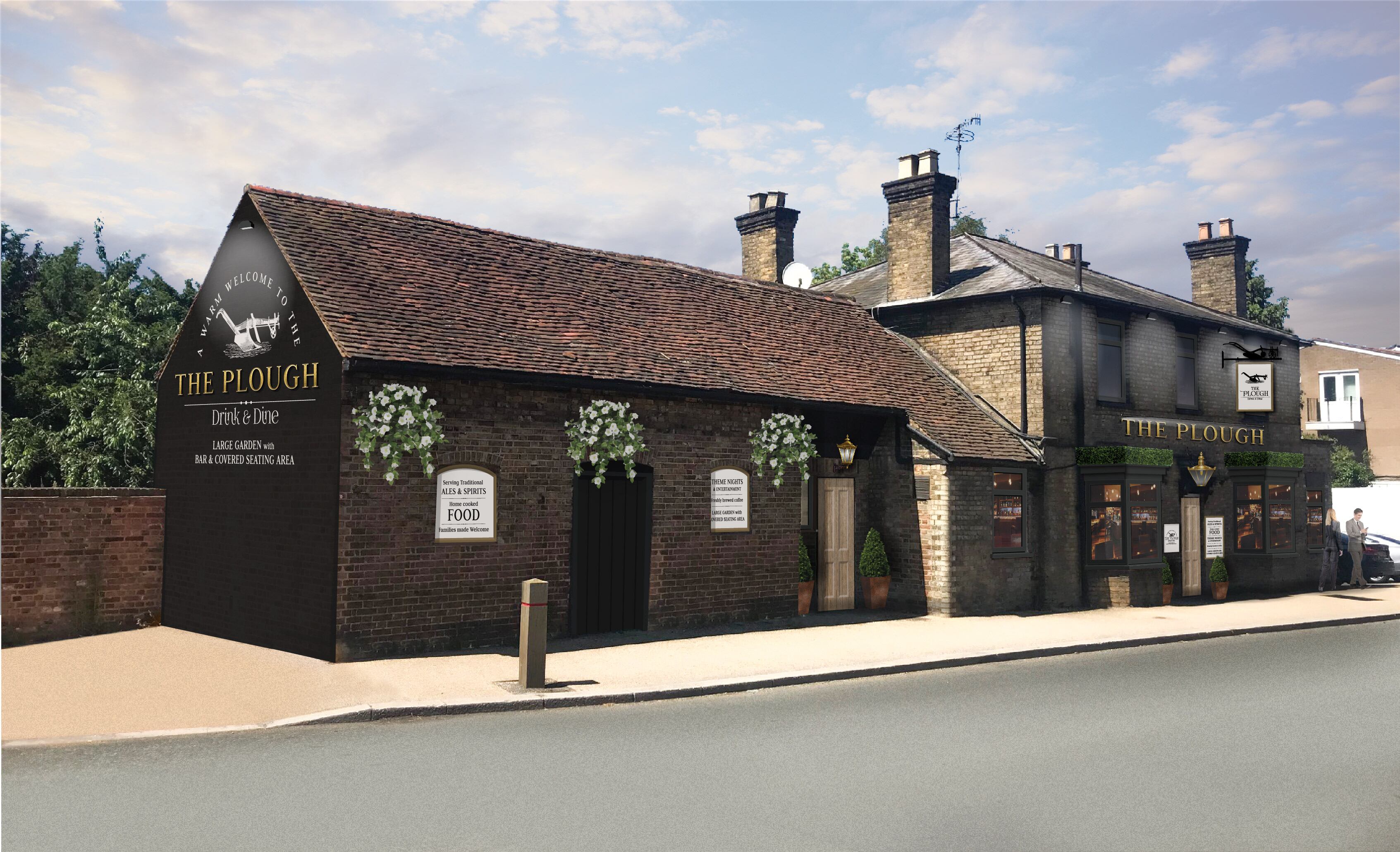 Property: East Anglian multiple operators begin £1m refurbishment of The Plough, Elstree