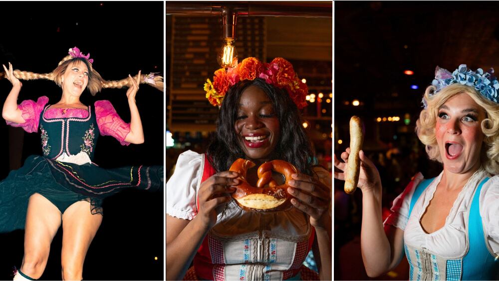 Food and dancing at Albert's Schloss