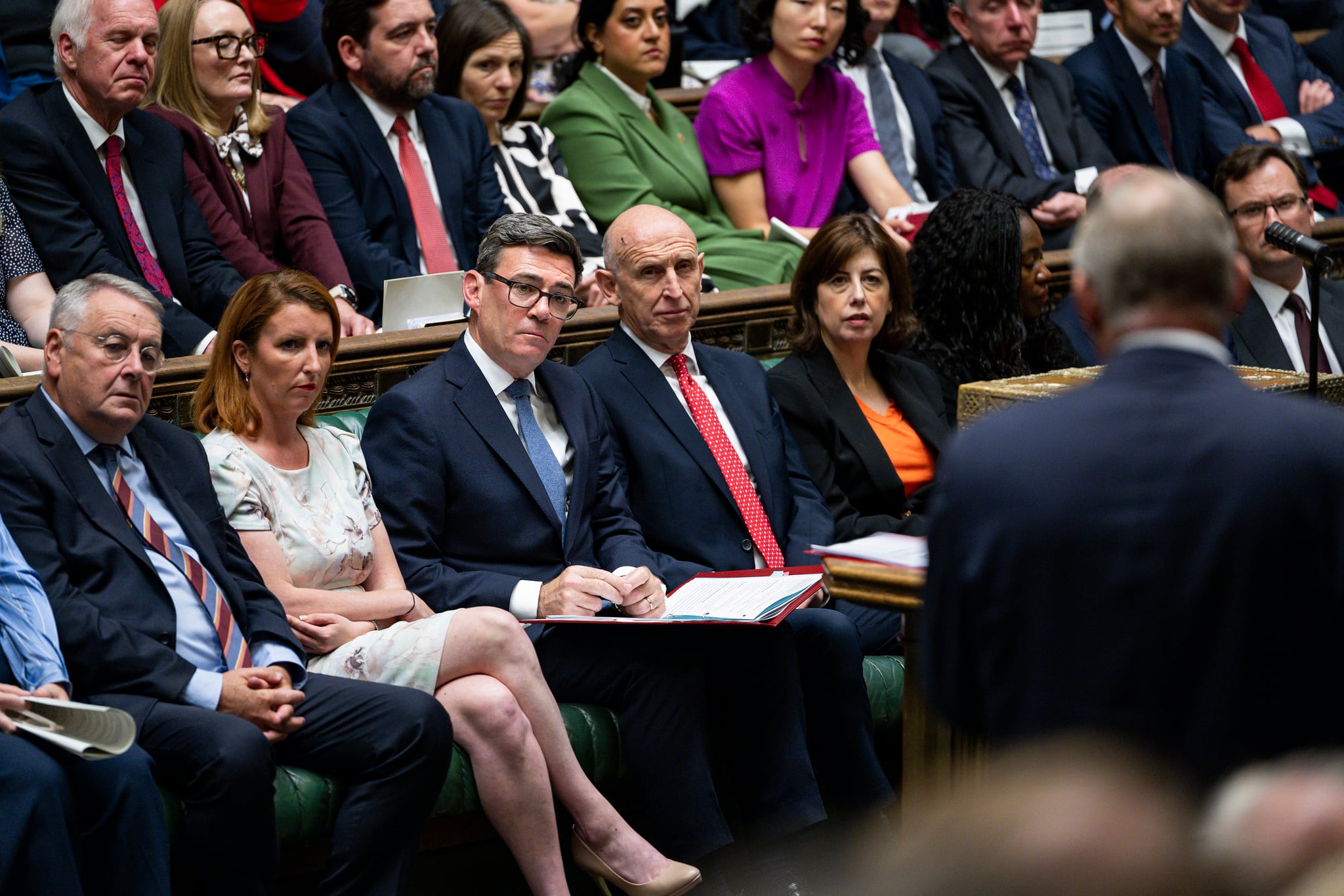 Andy Burnham and John Healey