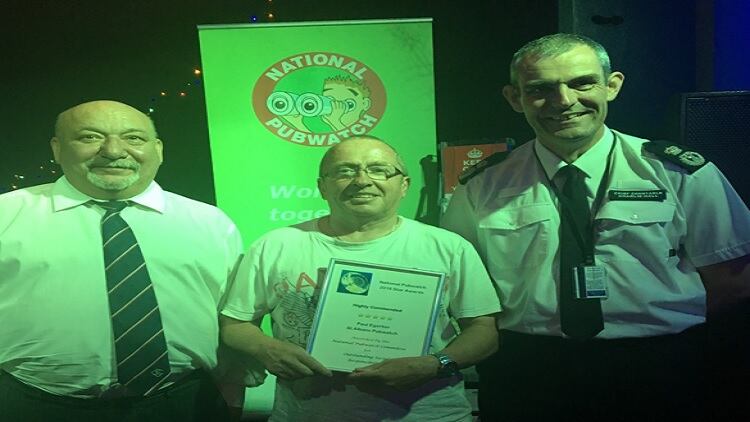 St Albans’ licensee awarded for National Pubwatch organisation work