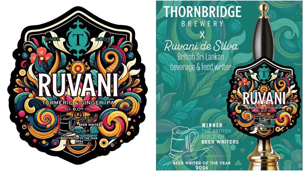 Thornbridge Brewery and Ruvani de Silva cask ale Turmeric & Ginger IPA