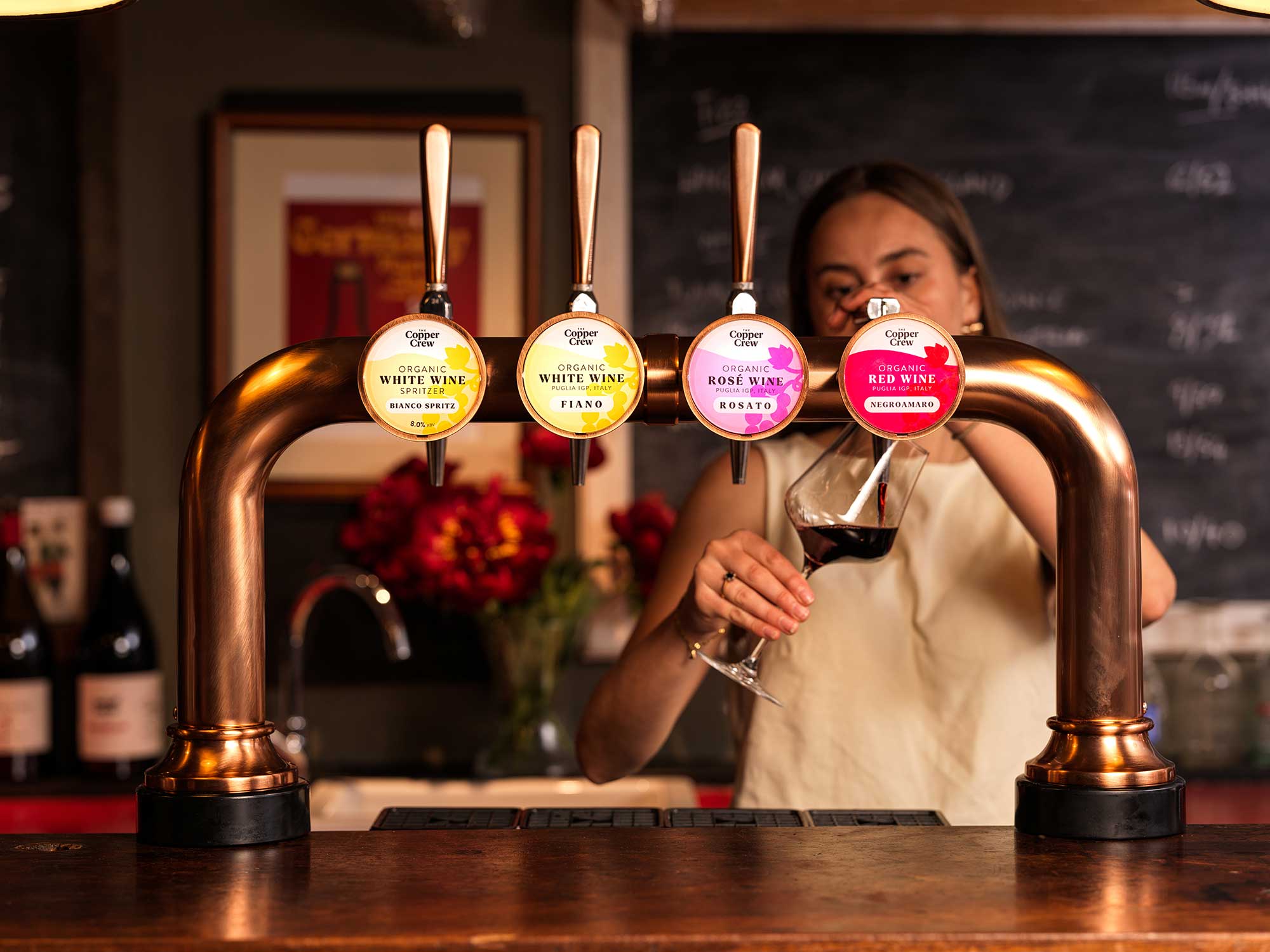 Canned Wine Group offers its Copper Crew keg wines to pubs