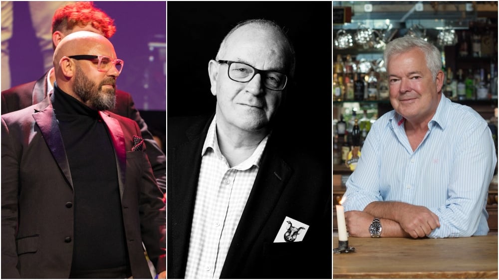 Pete Marshall of the Kings Arms in Bexleyheath, Brendan Padfield of the Unruly Pig and Tim Bird of Cheshire Cat Pubs & Bars
