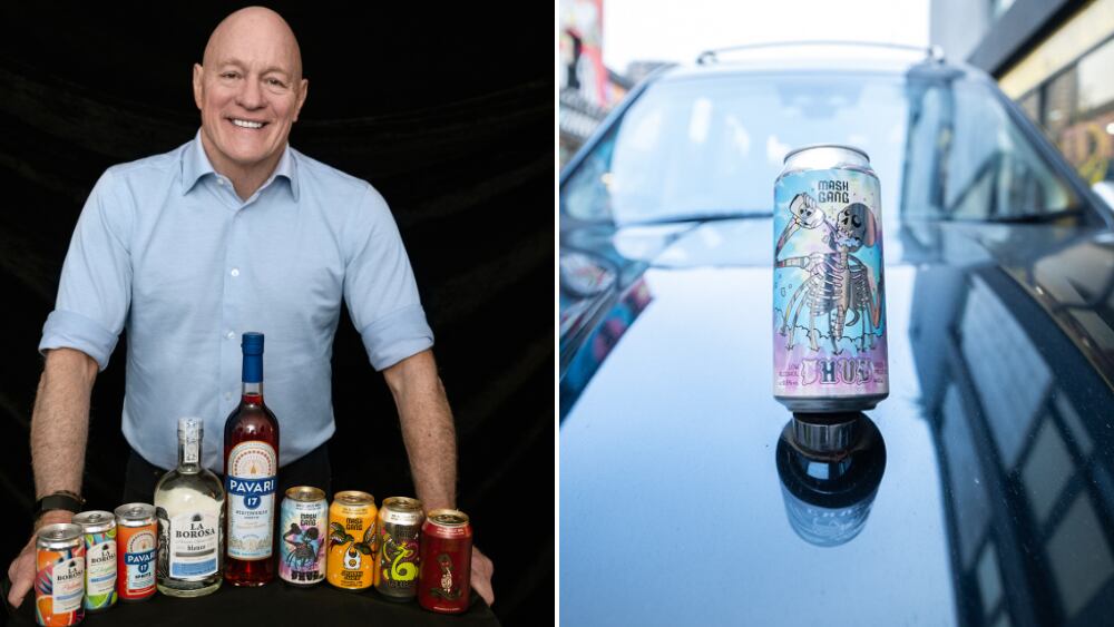 Damian McKinney CEO of DioniLife, which includes low & no alcohol beer brand Mash Gang