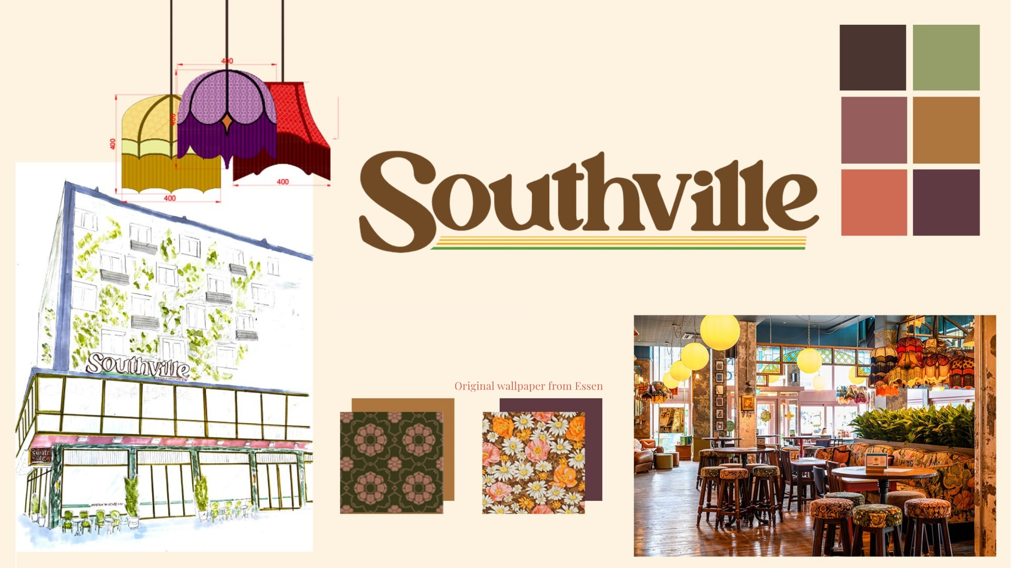 Moodboard: Loungers' new brand Southville will open in Essen, Germany, in October 2026