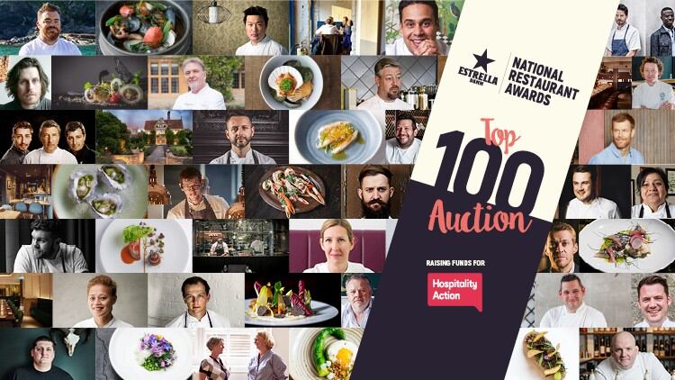 Estrella Damm National Restaurant Awards Top 100 Auction goes live
