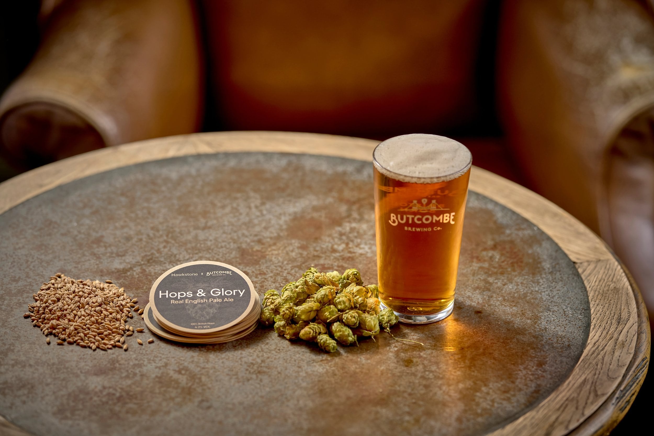 Cask Ale Week: Hawkstone and Butcombe launch Hops & Glory cask ale