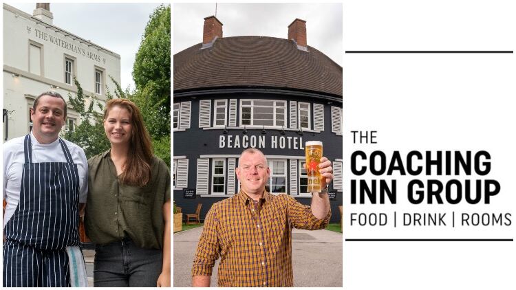 Coaching Inn Group adds 18th site, Roseacre approaches double figures, pub reopenings outstrip restaurants