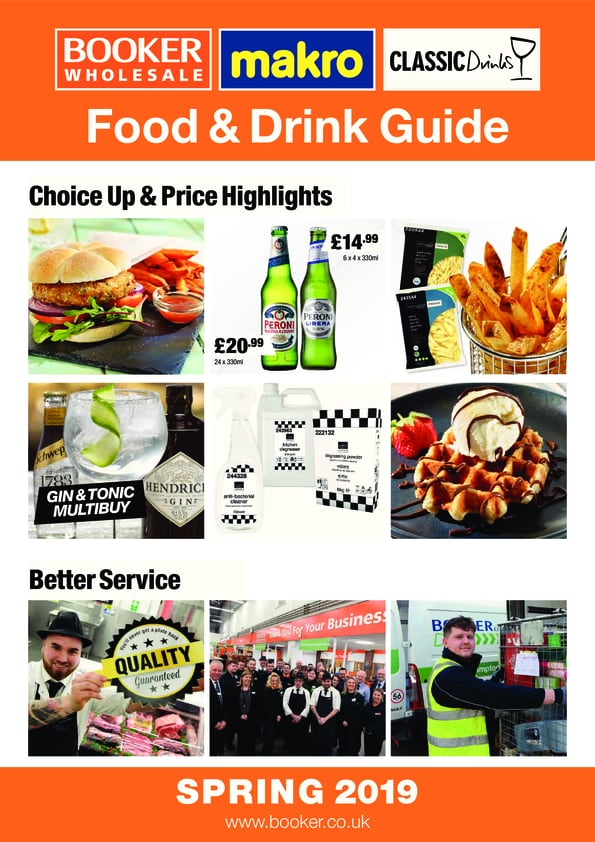 Booker/Makro’s 2019 Spring Food & Drink Guide is available now…