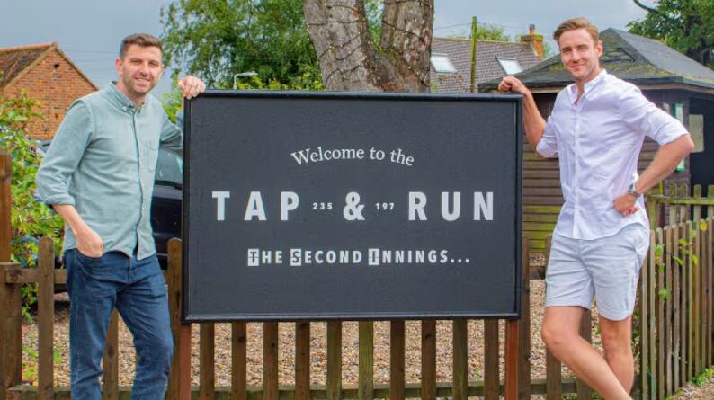 Celeb pubs: Stuart Broad and Harry Gurney