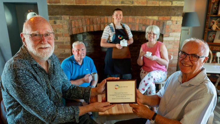 Village pub launches café to tackle loneliness