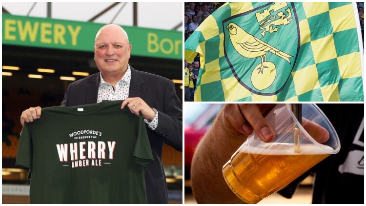 Free beer for Norwich City season ticket holders