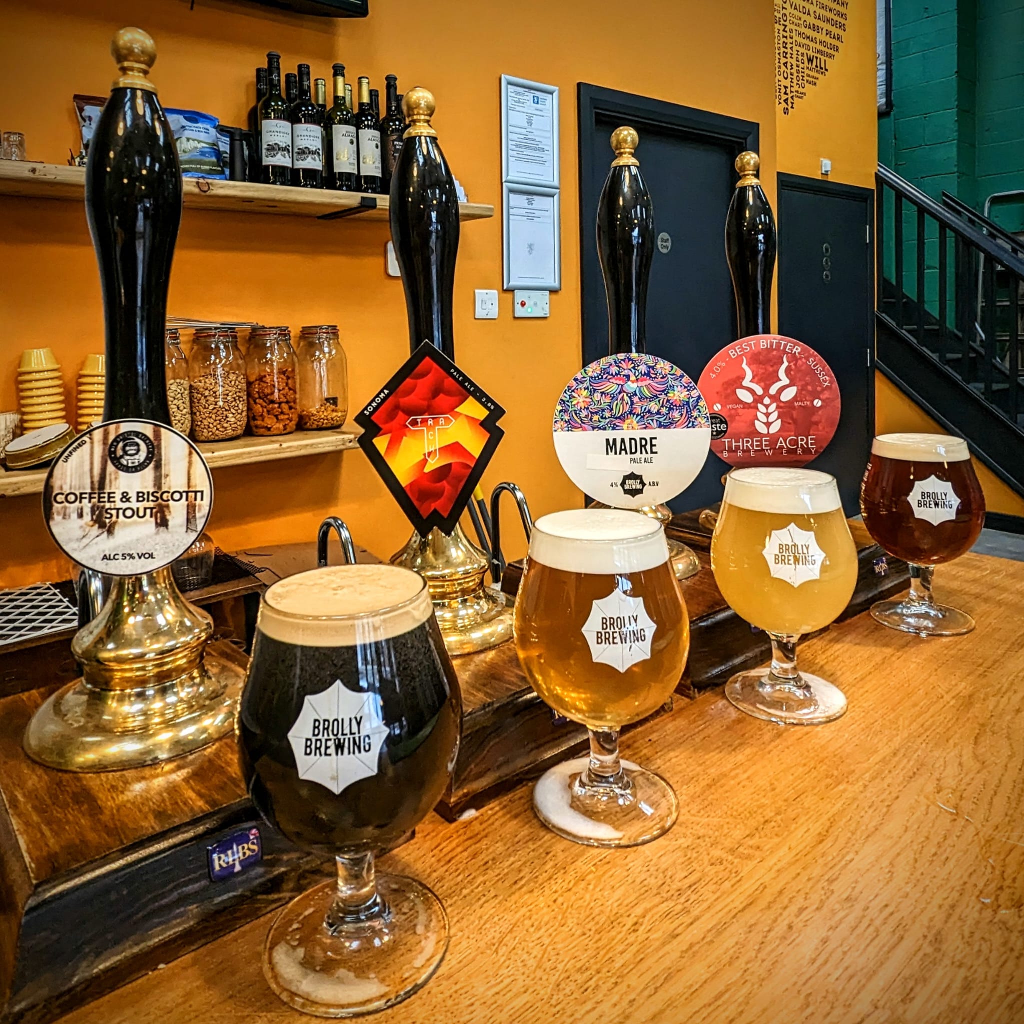 Brolly Brewing in Horsham, West Sussex