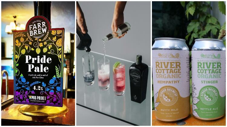 ‘World’s first’ black gin arrives in UK, new Pub Pride Day brew, River Cottage beer range unveiled