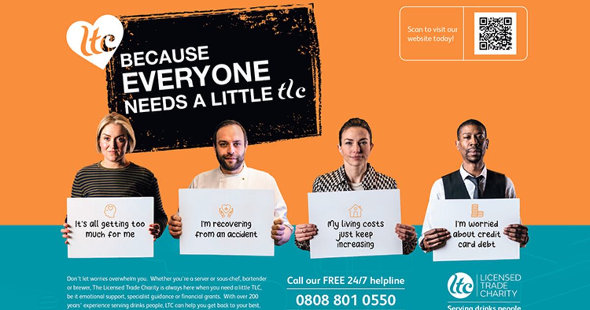 The Licensed Trade Charity Because Everyone Needs a Little TLC campaign