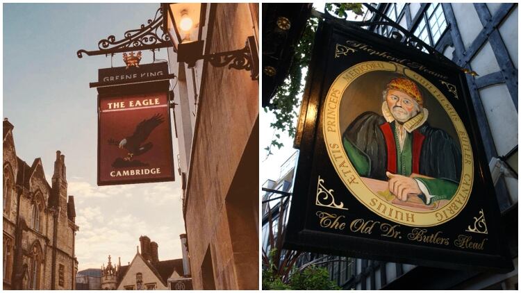 What role have pubs played in the history of British medicine and the NHS?