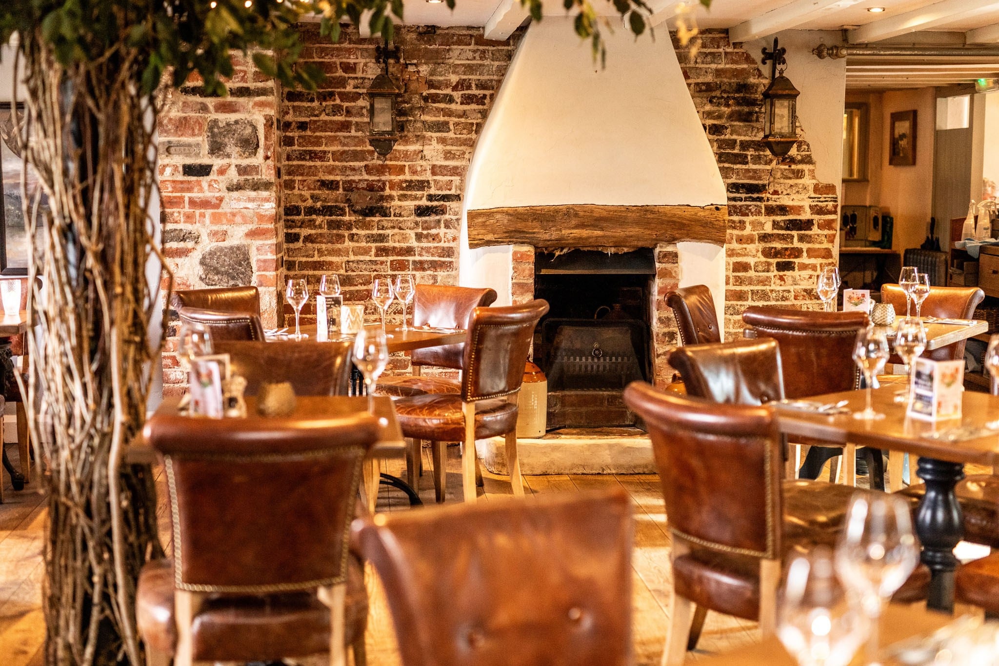 Interior at the Dragon Willington, south Derbyshire