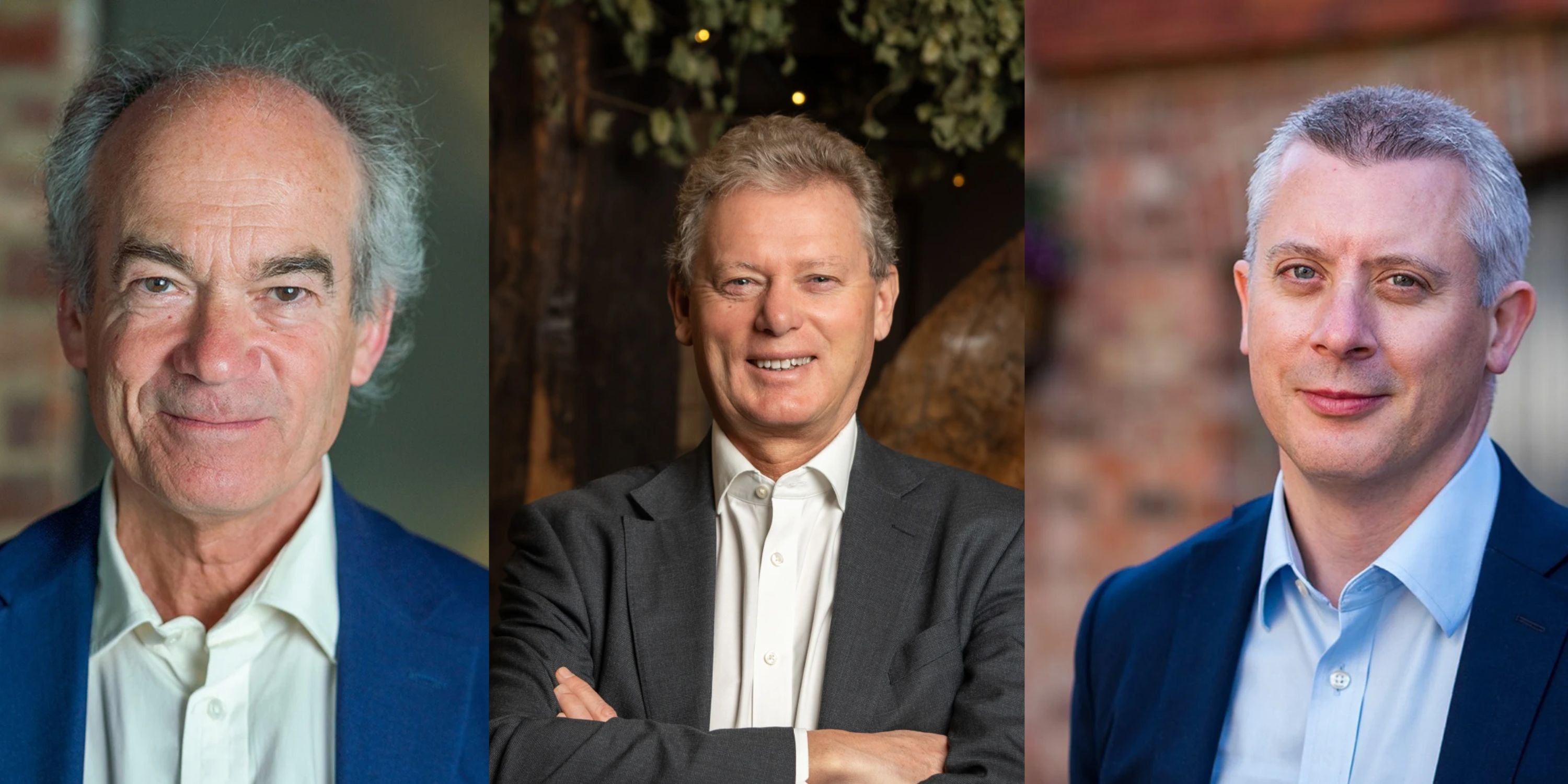 Shepherd Neame leadership changes (L-R: Richard Oldfield OBE, Jonathan Neame, Mark Rider)