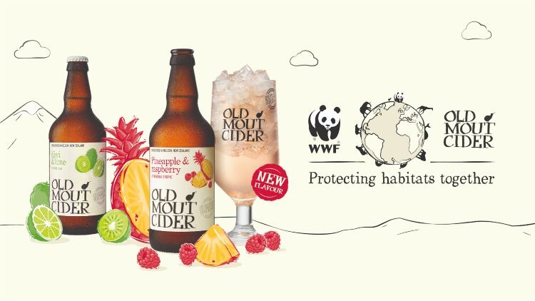 Old Mout Cider and WWF partner to protect habitats