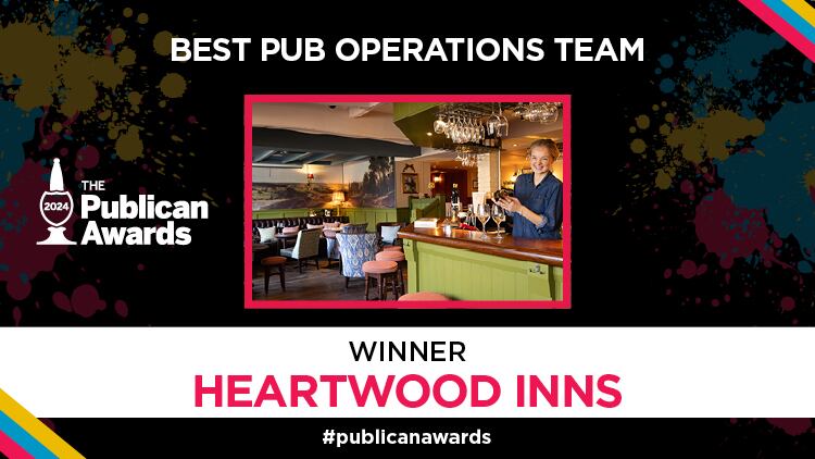 Publican Awards Best Pub Operations Team winner: Heartwood Inns 