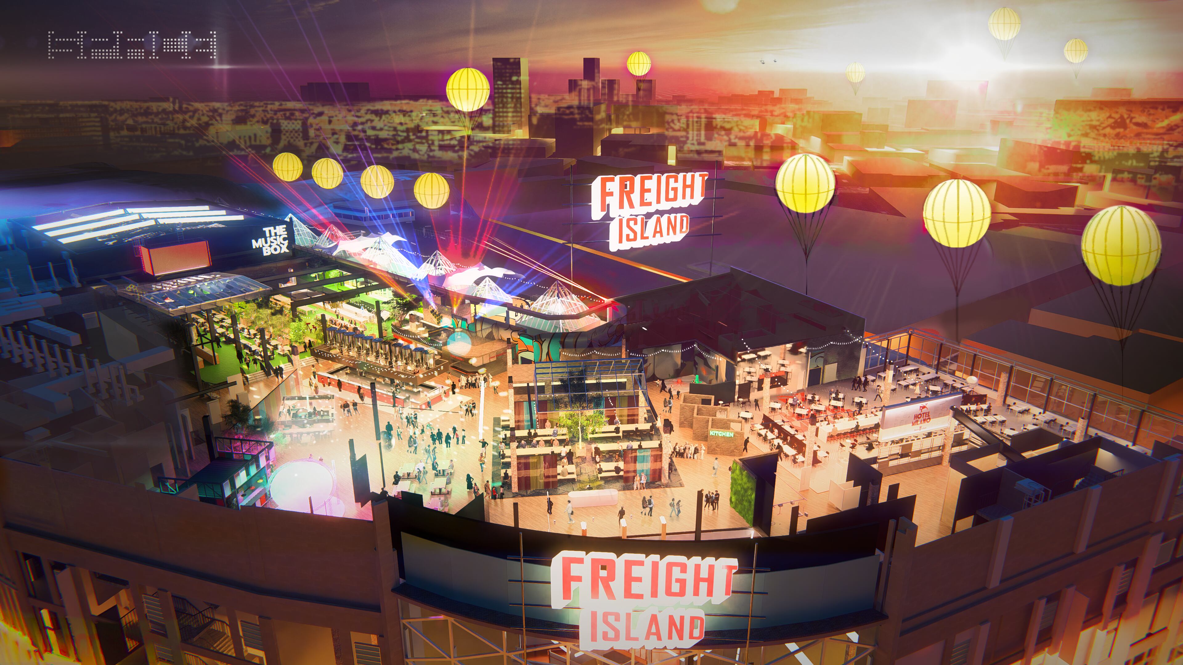 Freight Island heads north to Newcastle
