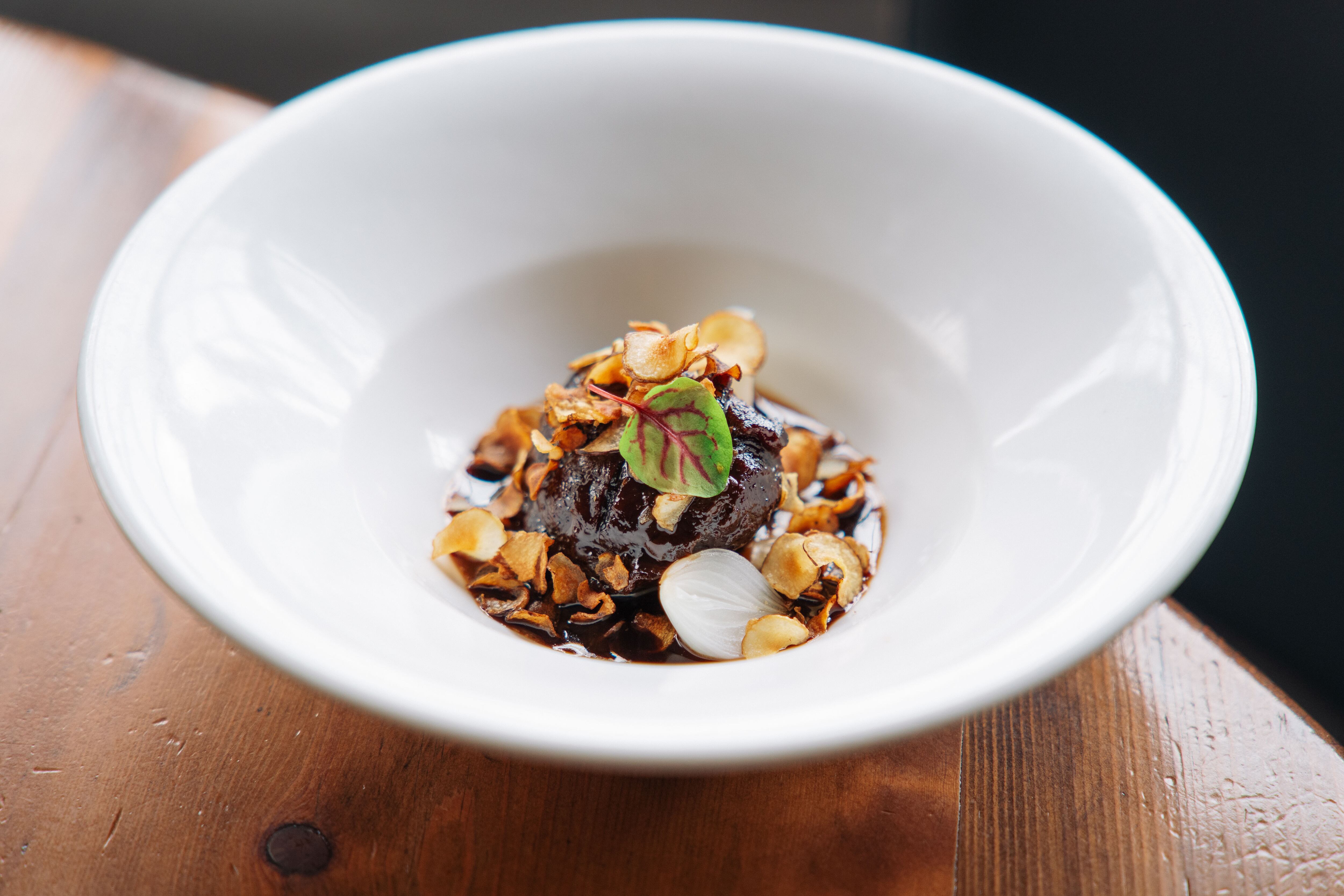 DISH DECONSTRUCTED: The Dog at Wingham’s Bovril braised pork cheek