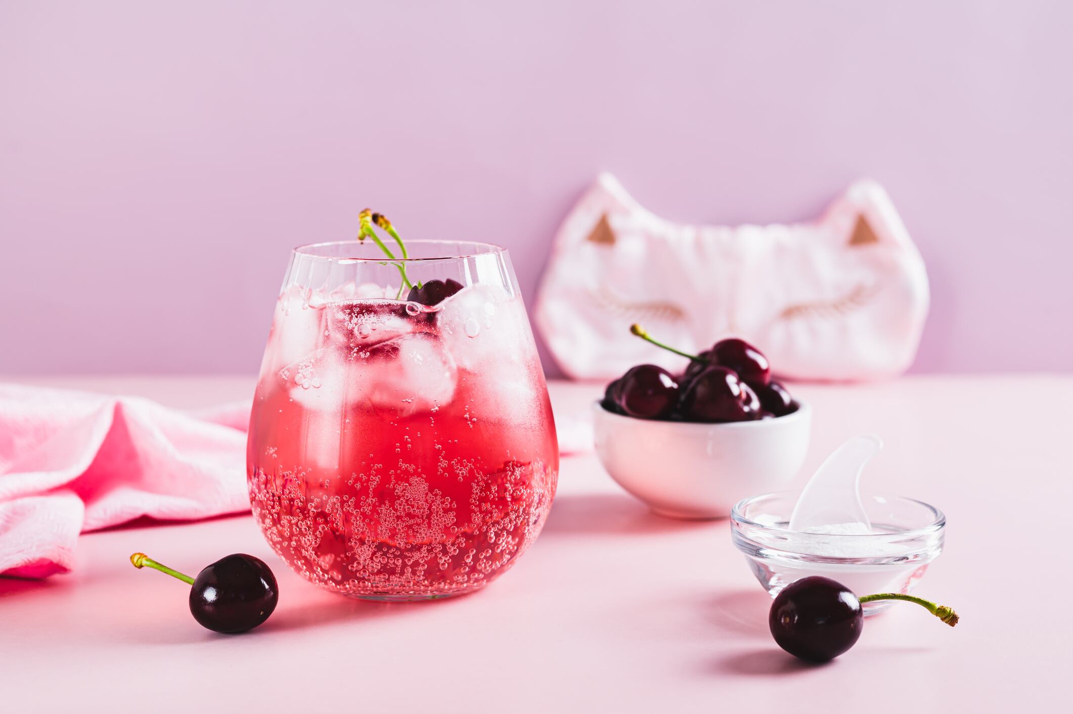 Cherry flavoured drinks a trend.
