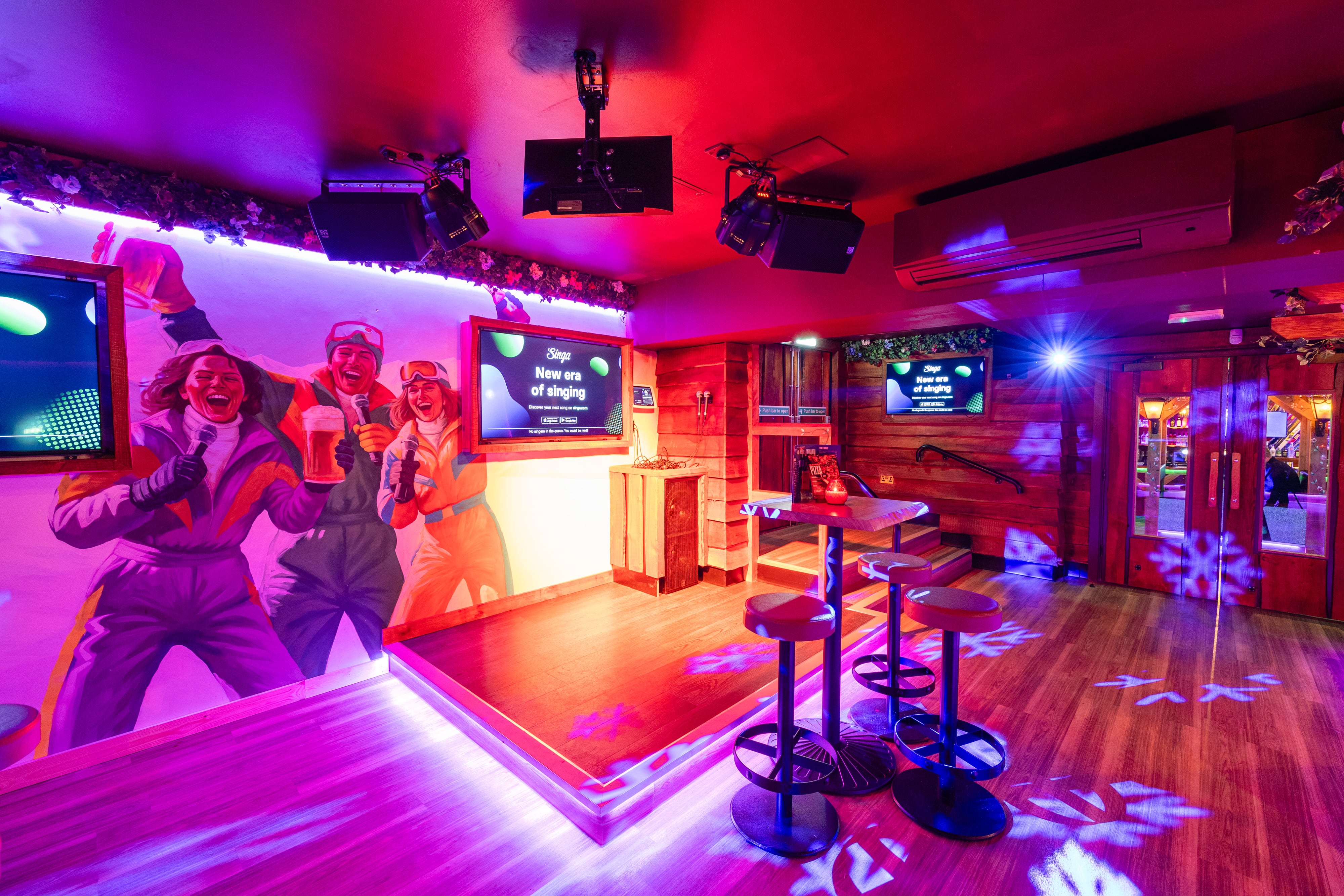 Karaoke at Barbara's Bier Haus, Brighton