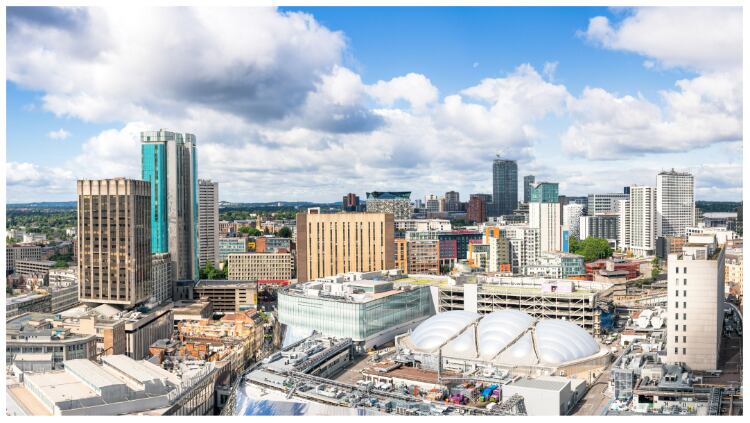 Birmingham ranked UK’s most vibrant city 