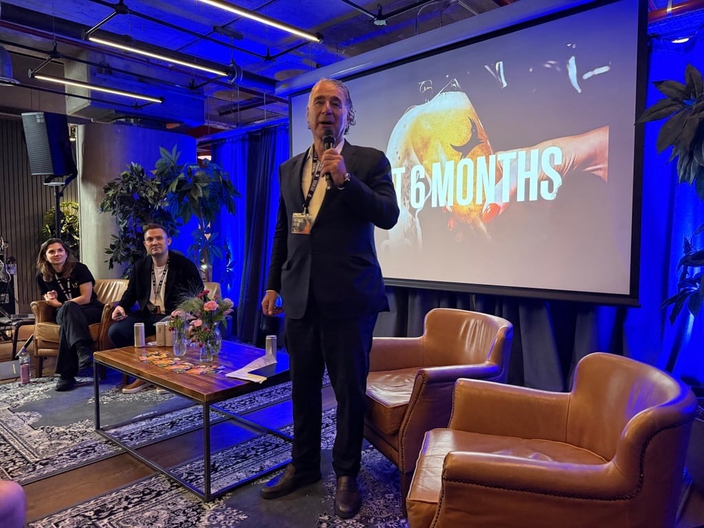 (Pictured: Tilray CEO Simon Irwin)