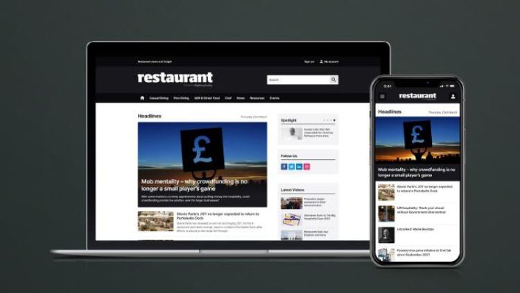 BigHospitality rebrands as Restaurant