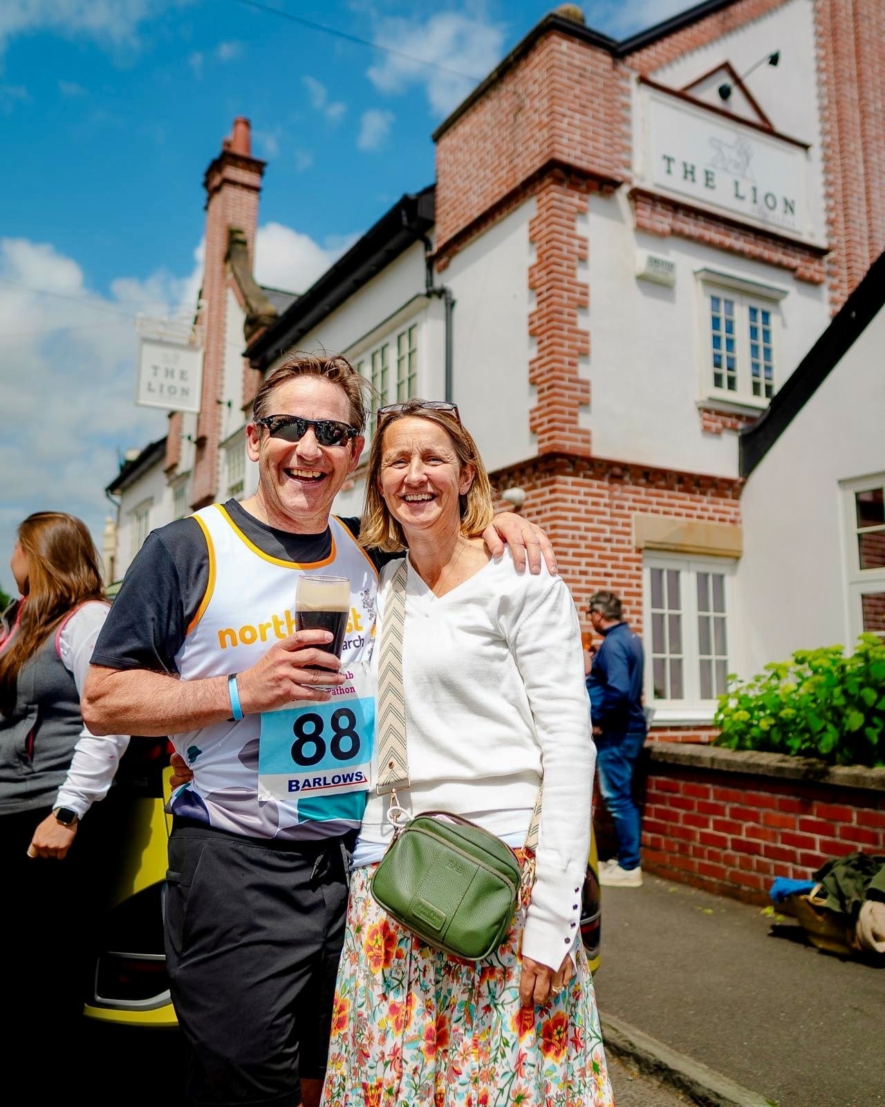 Woody Barlow, Founder and Director of Bear Inns with Fiona Barlow