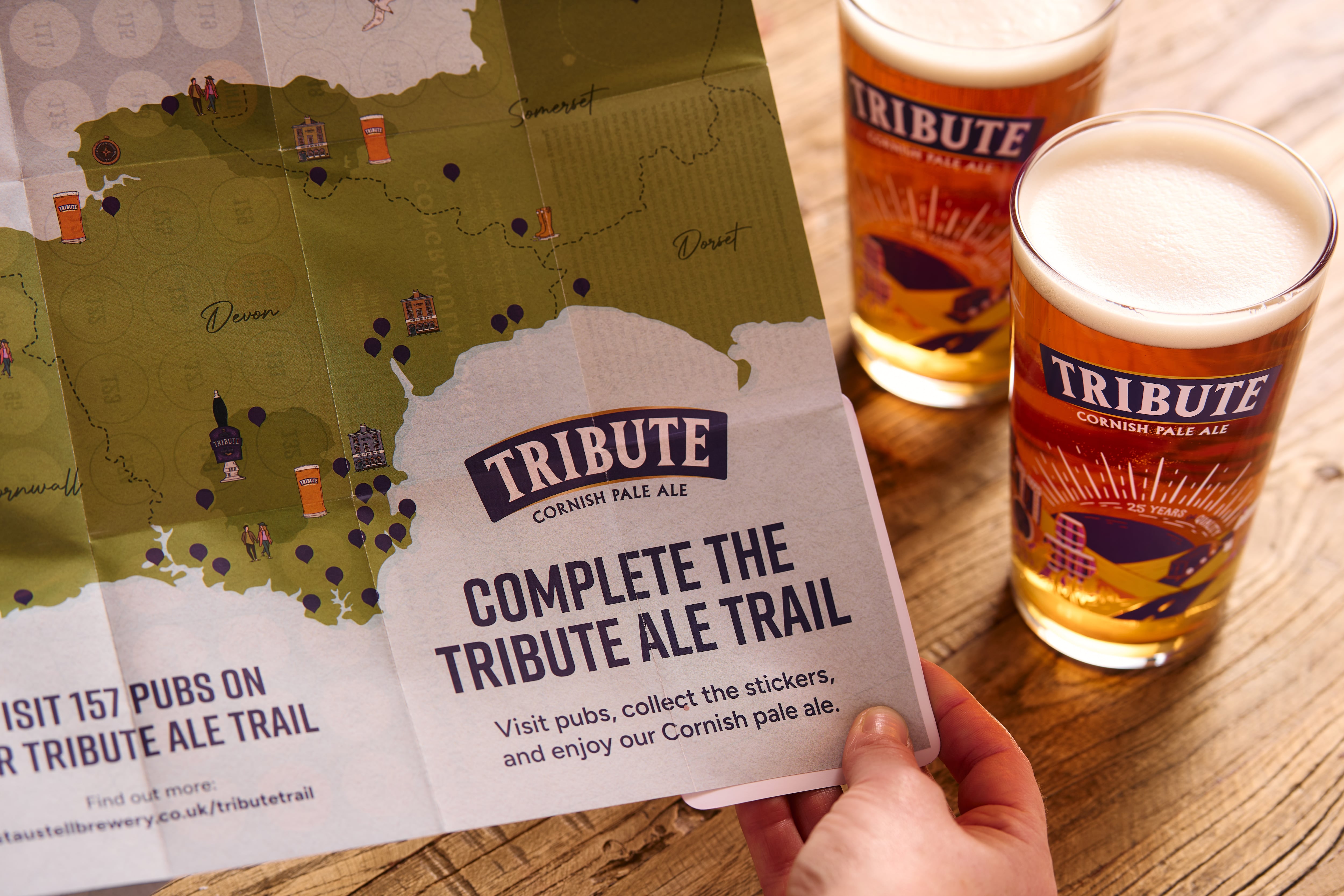 St Austell Brewery Ale Trail for Cask Ale Week and to celebrate 25 years of Tribute Ale