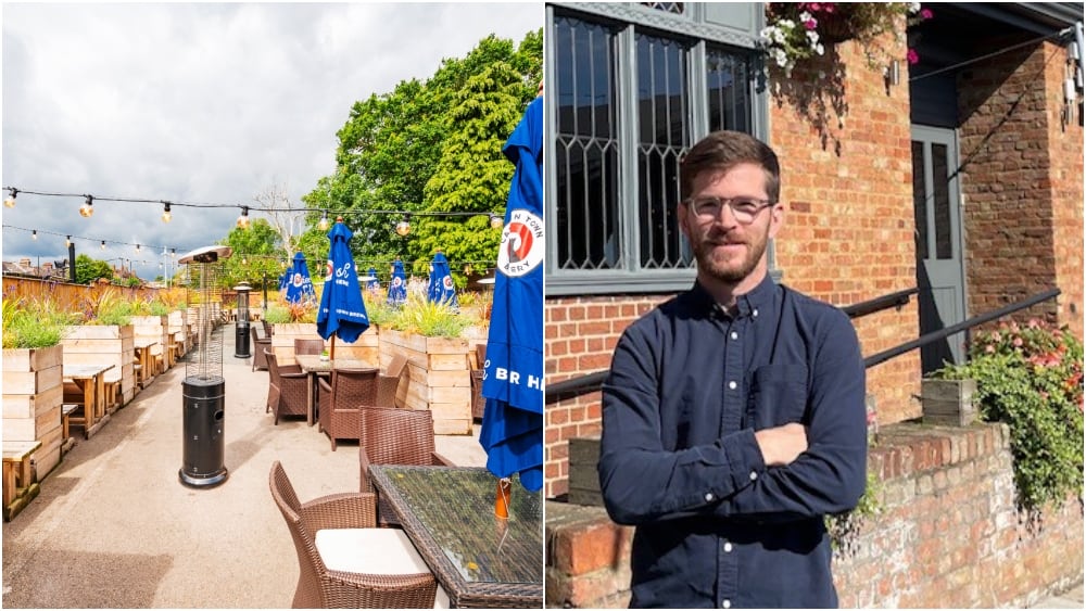 Mike King GM of the Arnos Arms