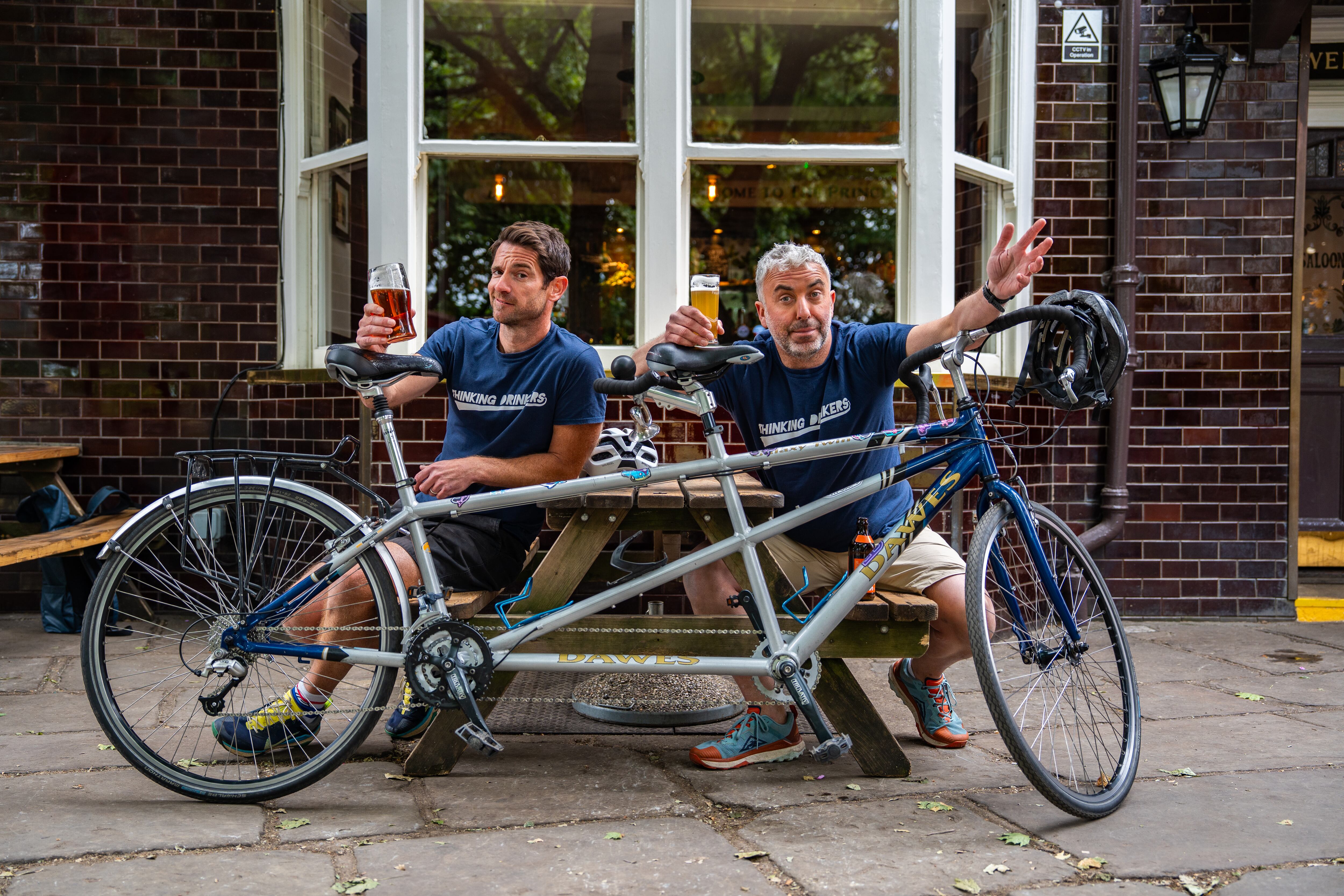 Thinking Drinkers tandem challenge highlights great pubs and licensees