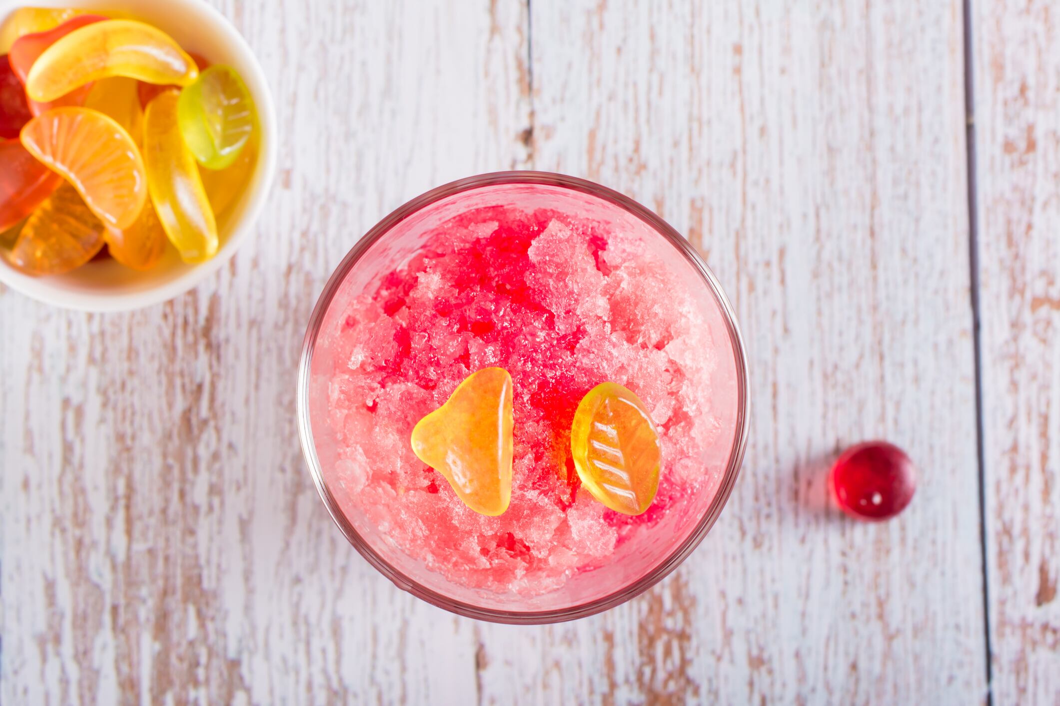 Frozen drinks a trend.