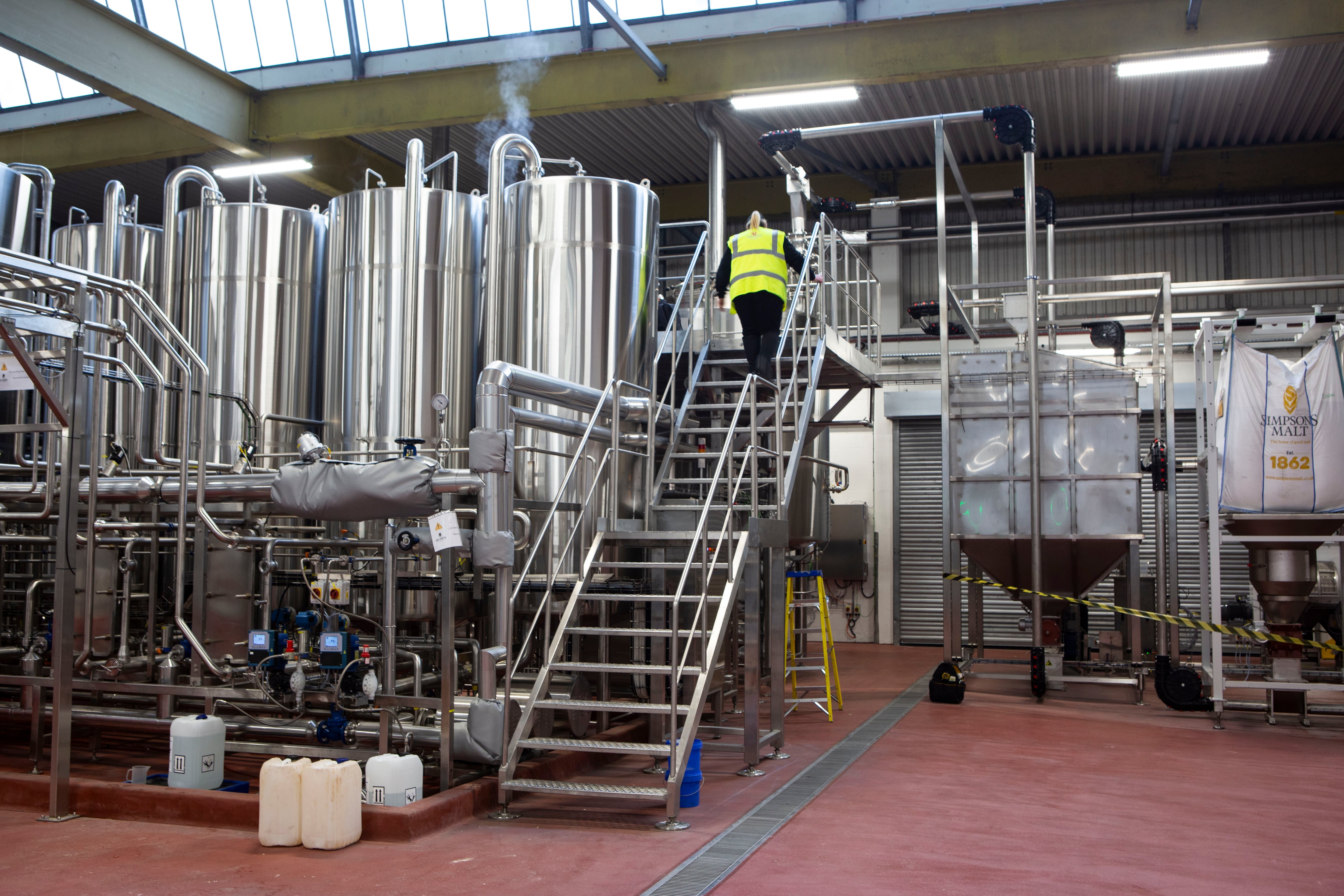 Robinsons brewery in Bredbury