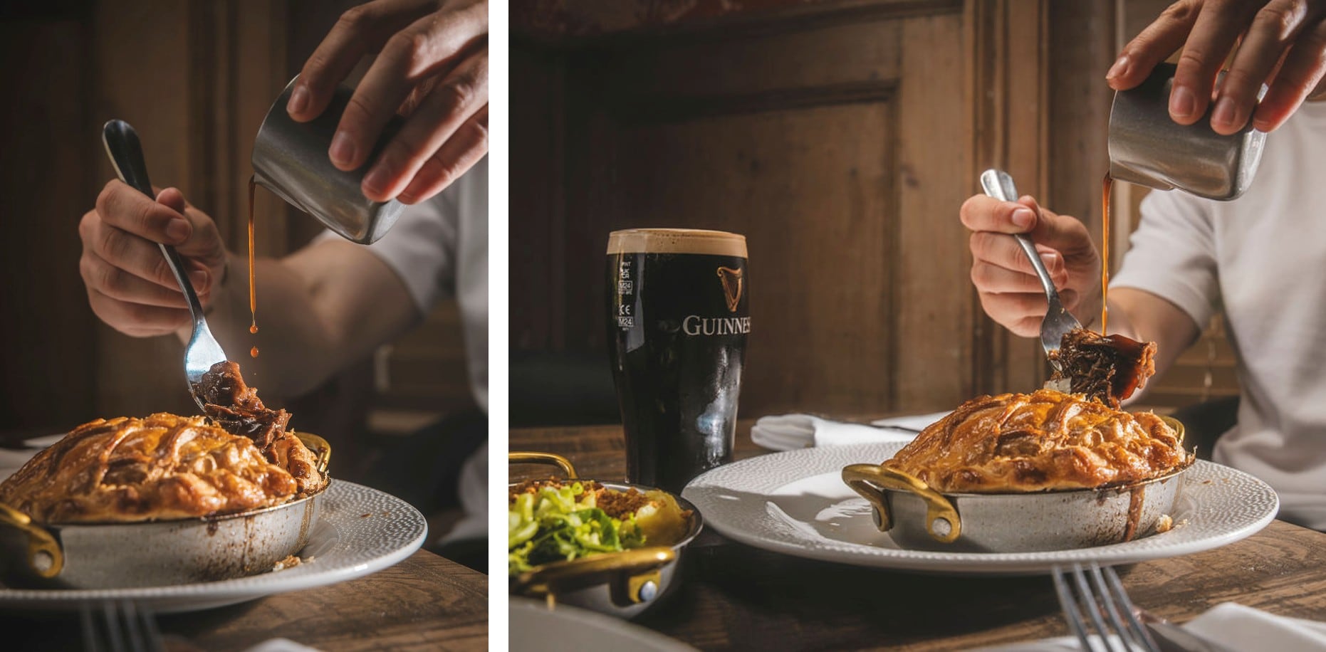 Select Castle Pubs in London offering different pies for British Pie Week