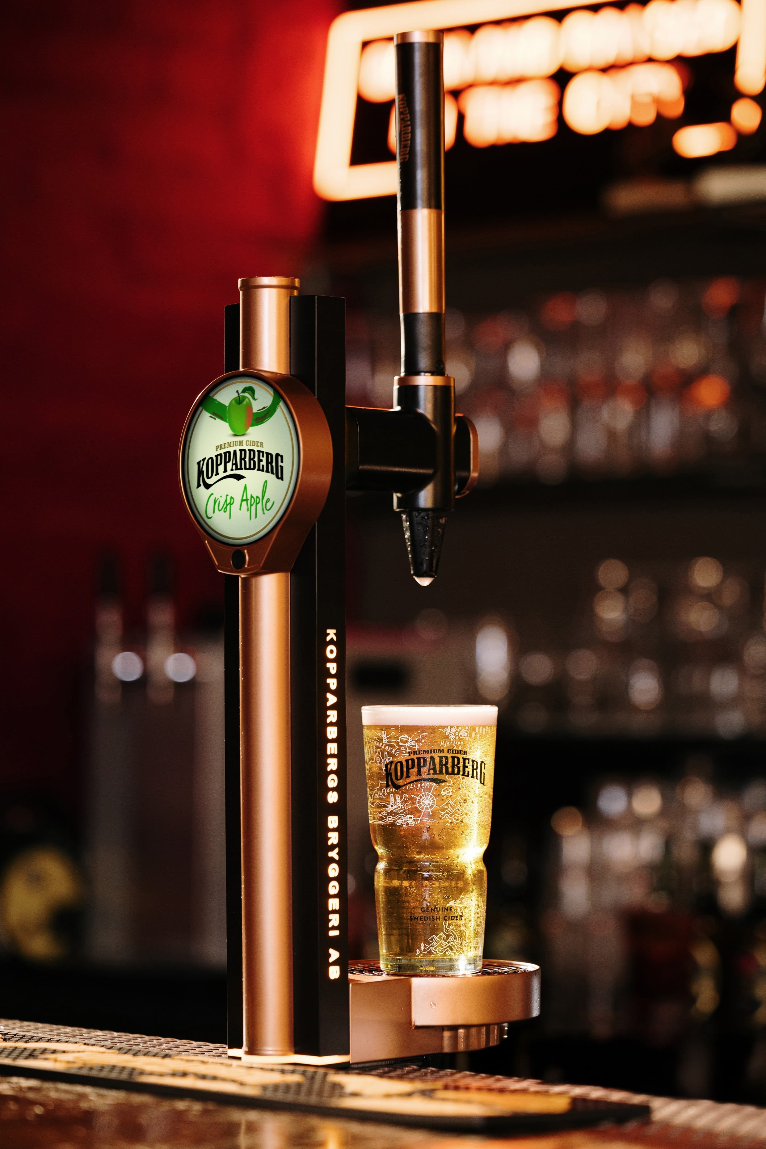 Kopparberg tap