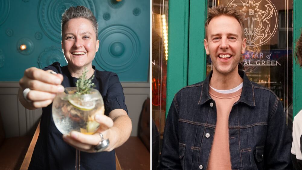 Laura Willoughby of Club Soda and Luke Boase of Lucky Saint