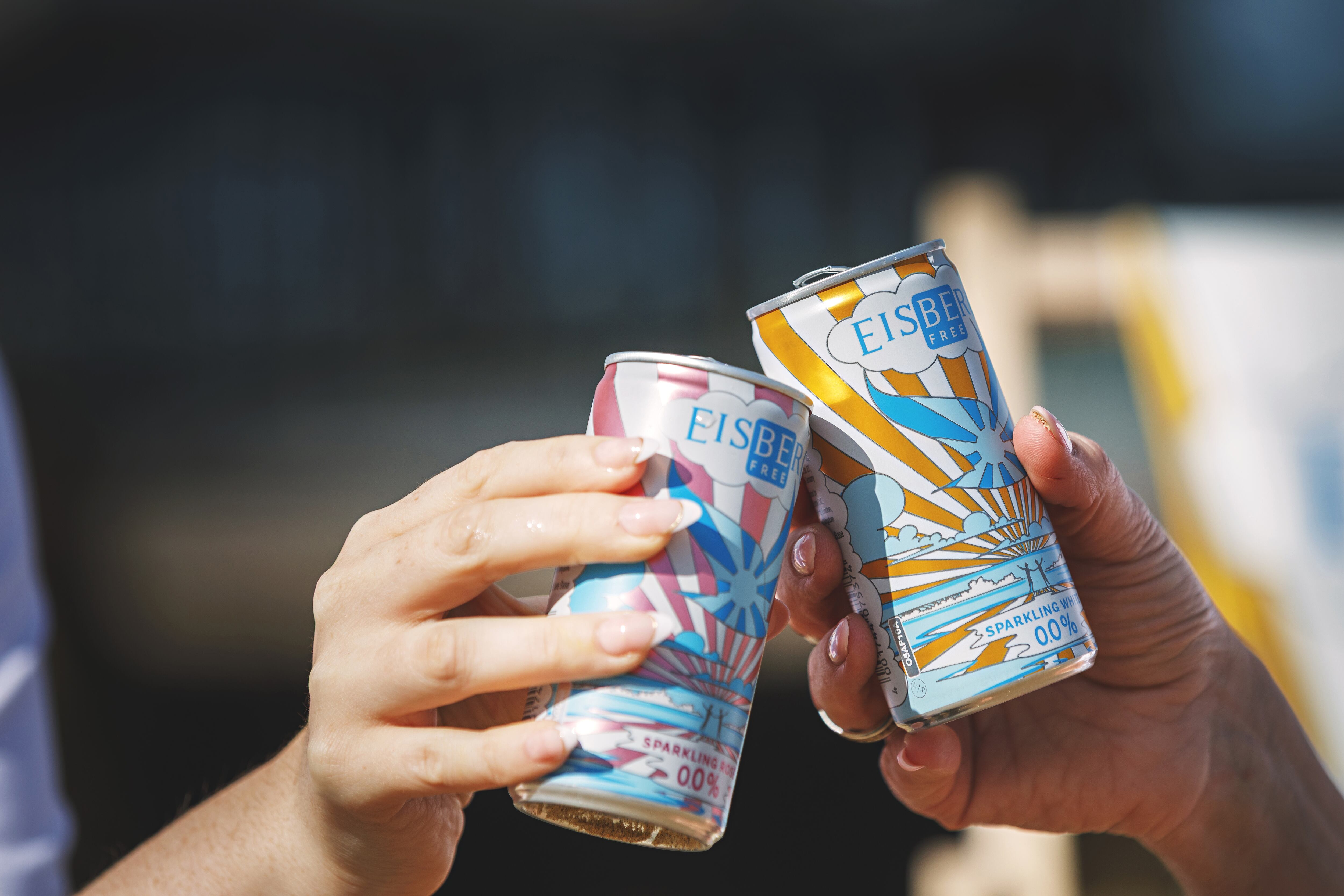 Be Free cans from Eisberg