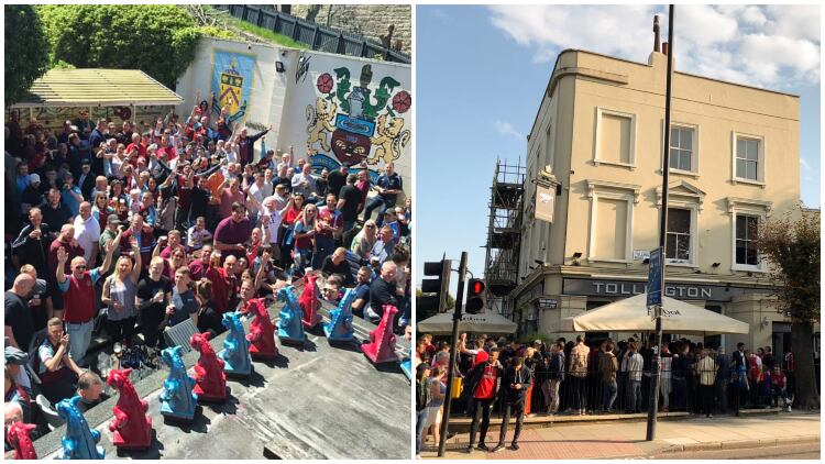 How can sport pubs help tackle poor fan behaviour? 