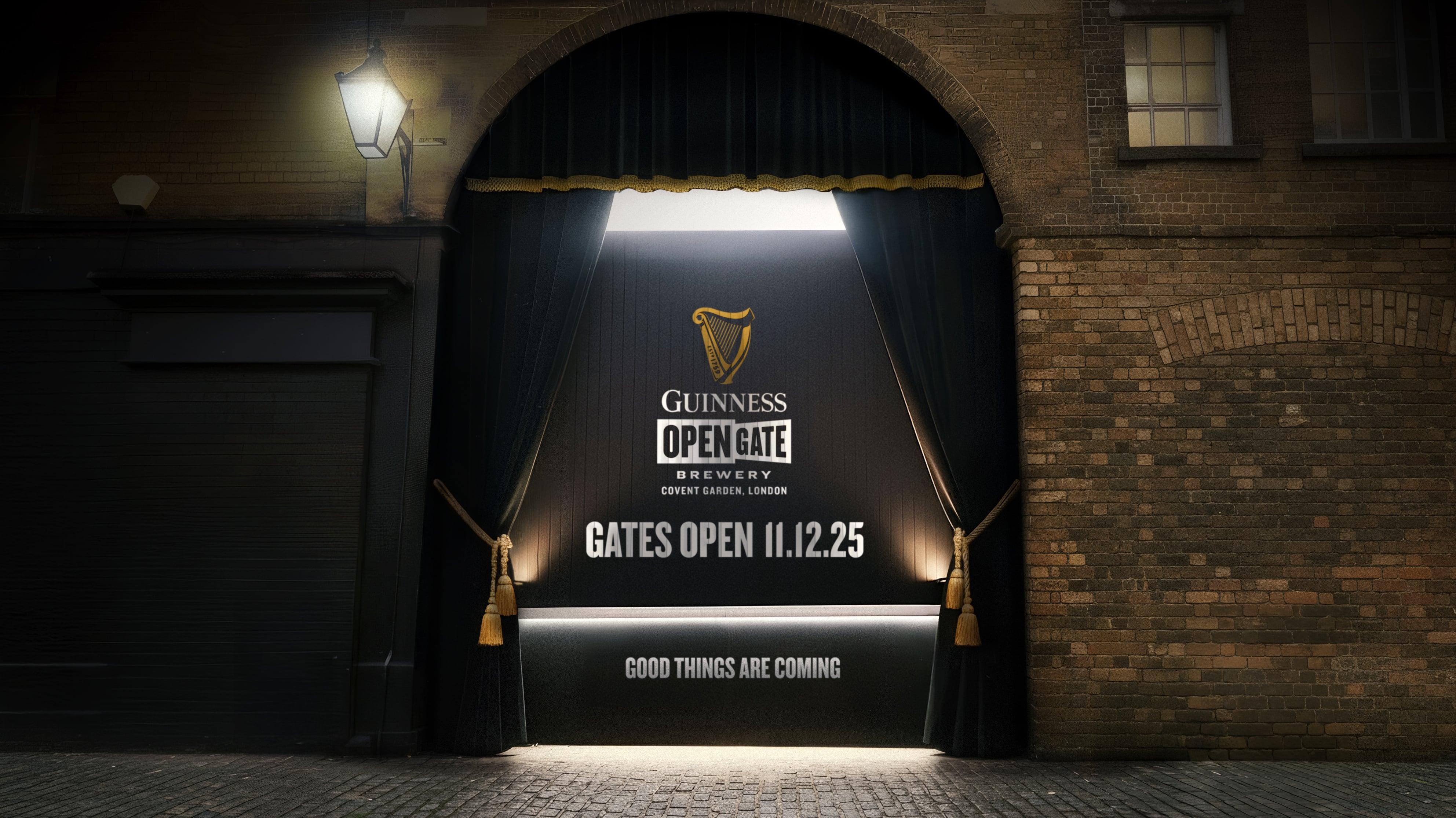 Guinness Open Gate Brewery opening in Covent Garden on 11 December