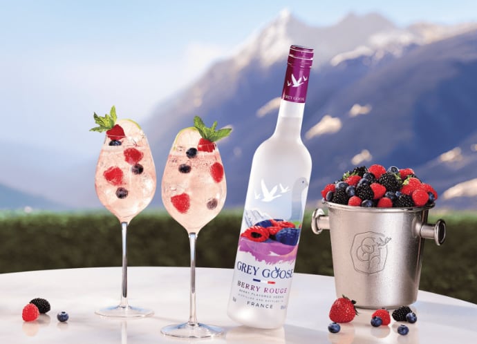 New products: Grey Goose Berry Rouge vodka