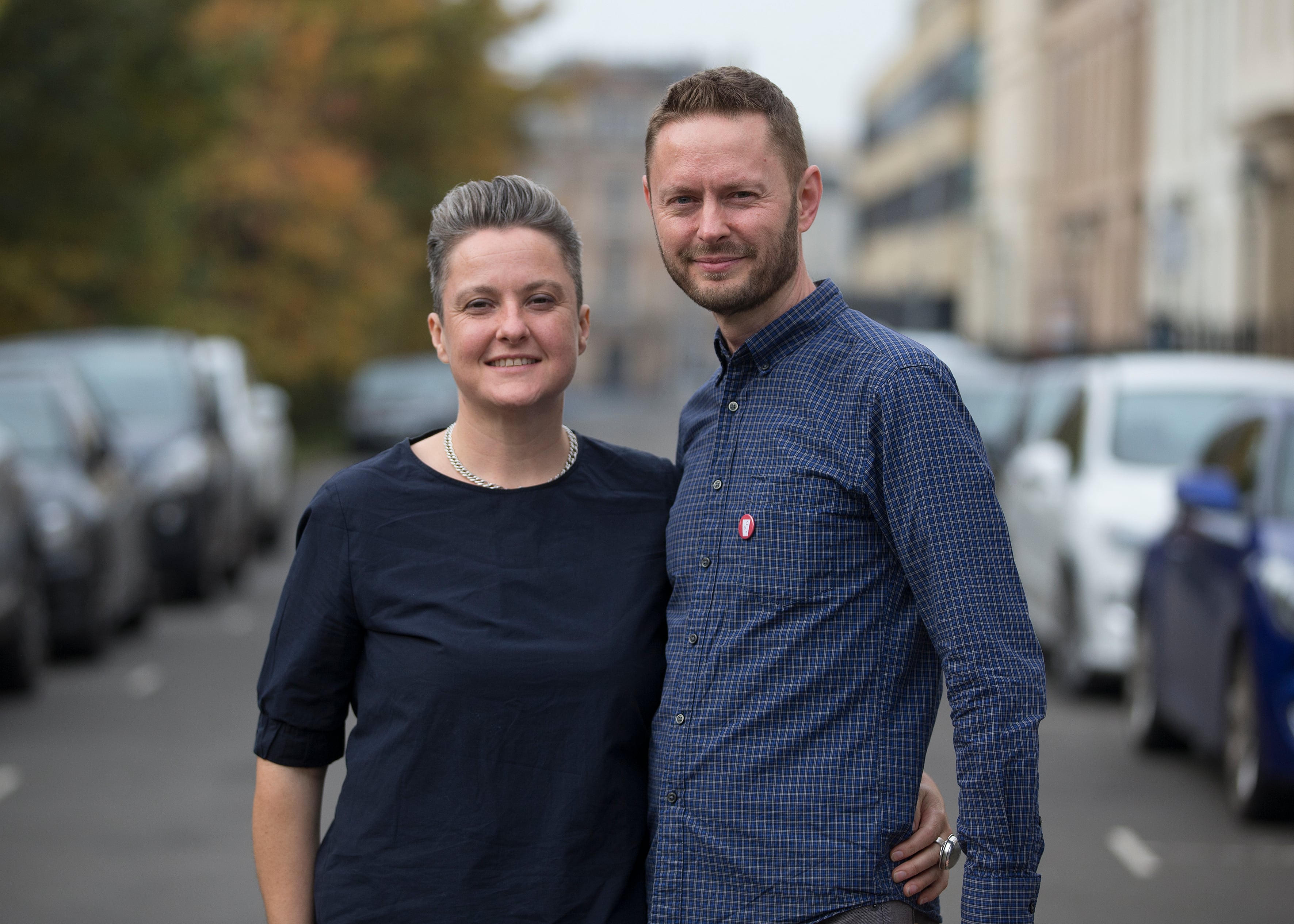 Laura Willoughby MBE and Jussi Tolvi