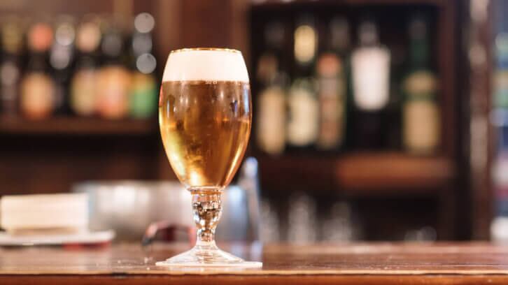 Pint prices jump 10% YOY